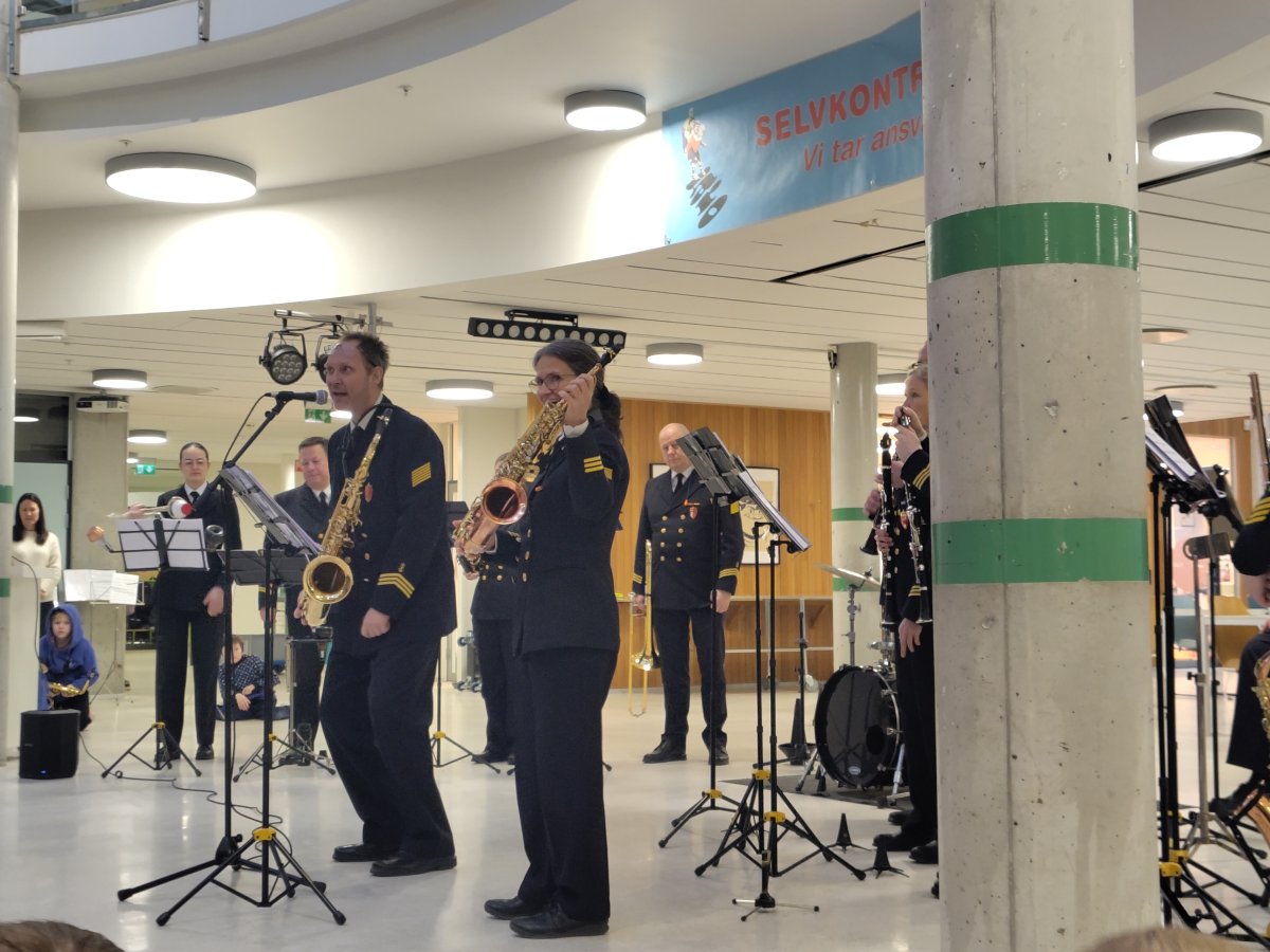 Konsert med Sjøforsvarets musikkorps!