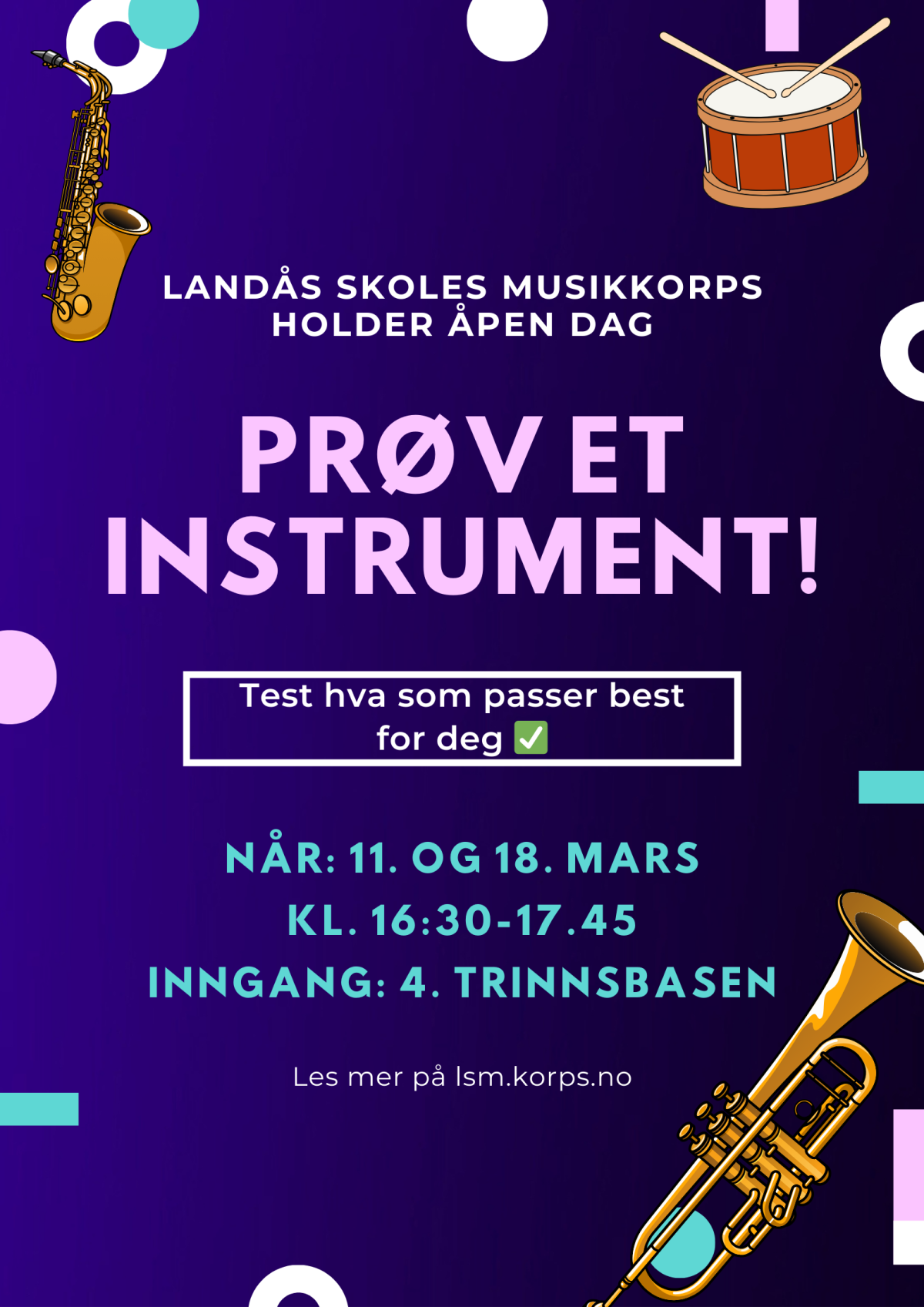 Prøv et instrument!