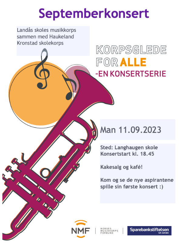 Kom på Septemberkonsert!