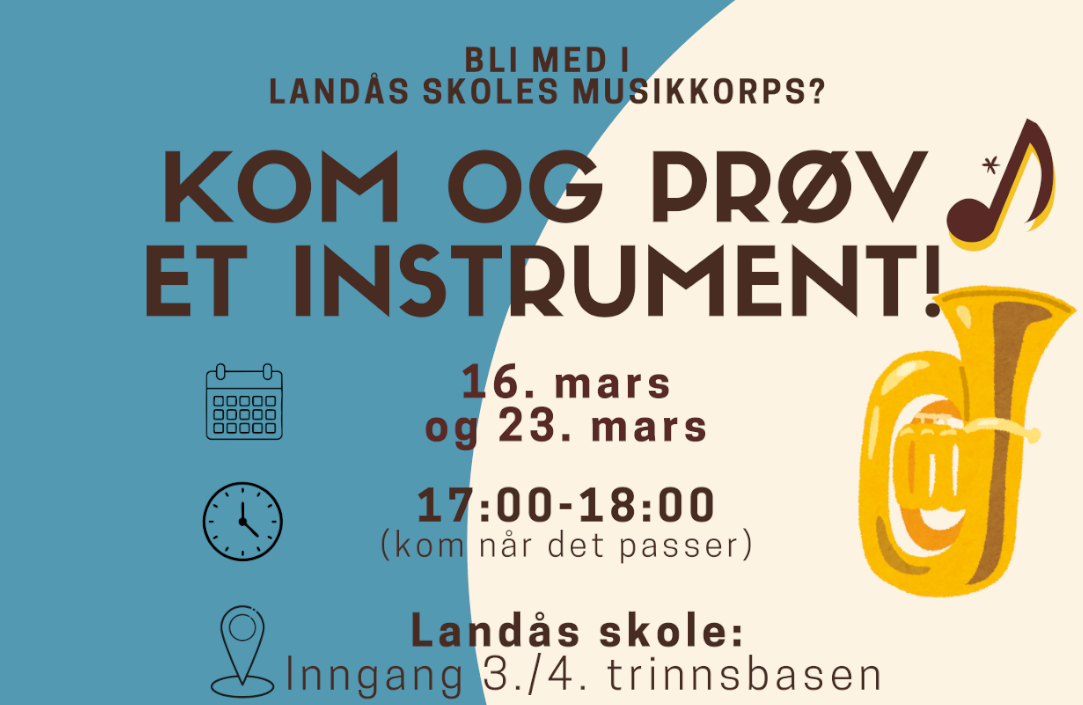 Kjenner du et barn som vil spille musikk?